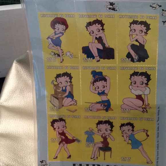 Betty Boop Collectible Postage Stamps - Picture 2 of 5